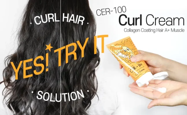 Elizavecca CER 100 Collagen Coating Hair A Muscle Curl Cream 6