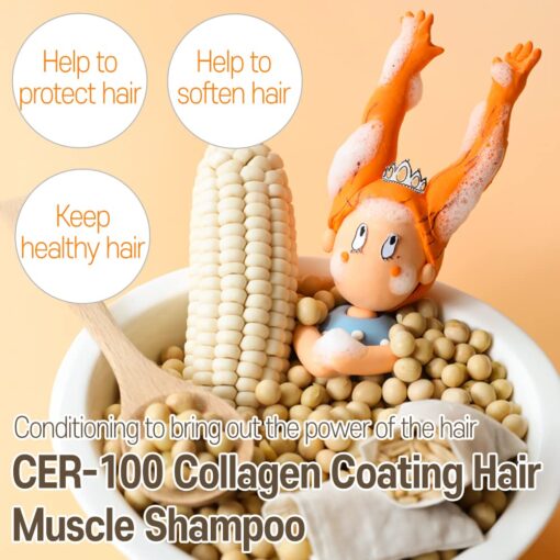 Elizavecca CER 100 Collagen Coating Hair Muscle Shampoo 5